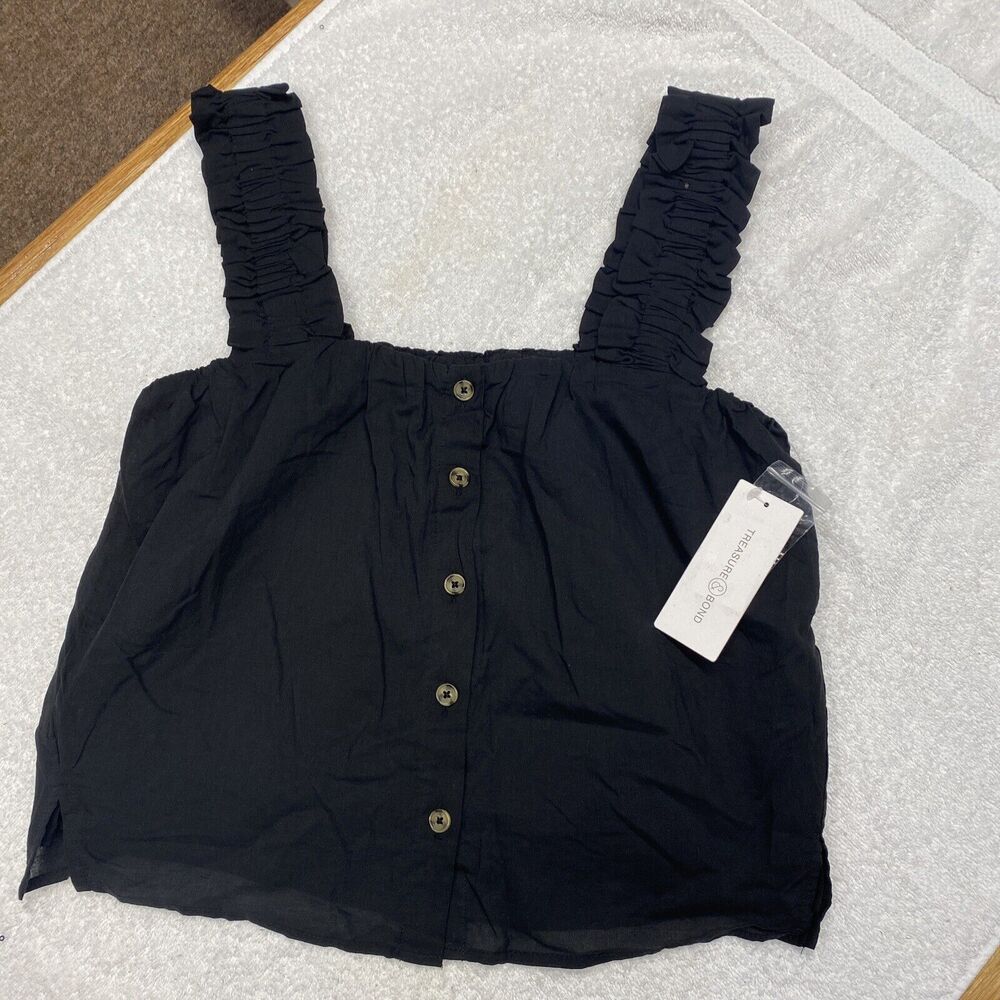 Treasure Bond Black Top Size M (b32)